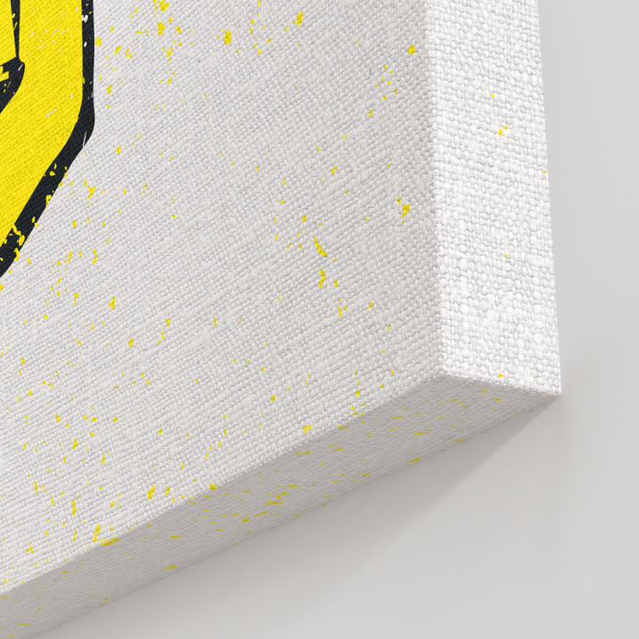 Tableau Pop Art Robot Lego Off white