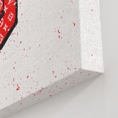 Tableau Pop Art Robot Lego Supreme Tableau Pop Art Robot Lego Supreme