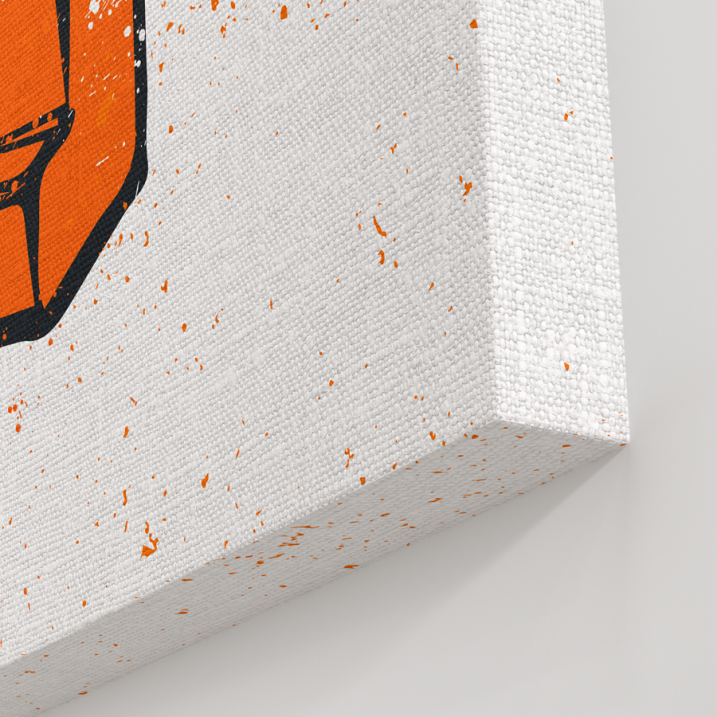 Tableau Pop Art robot lego Hermes