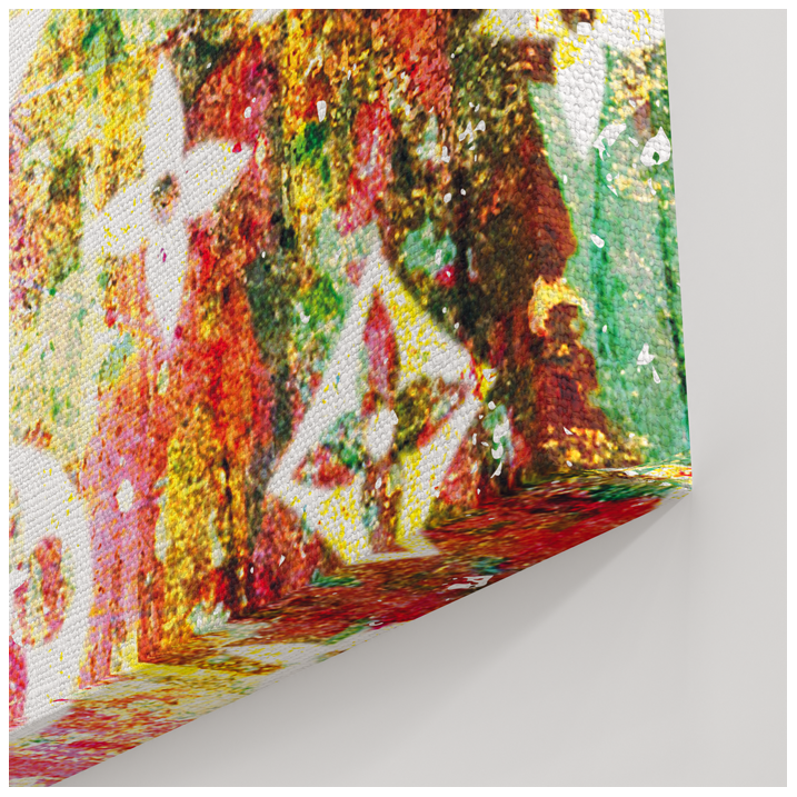 Tableau Pop Art Mickey Minnie Vuitton