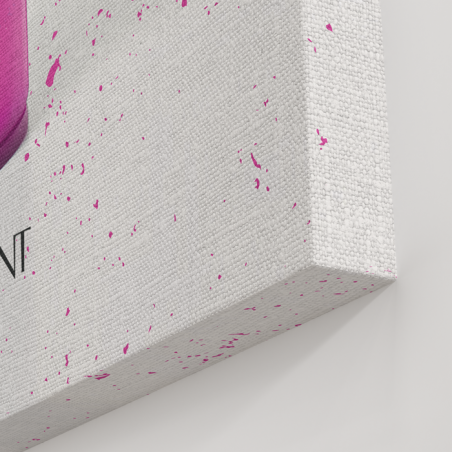 Tableau Pop Art Bombe papillon Yves Saint-Laurent