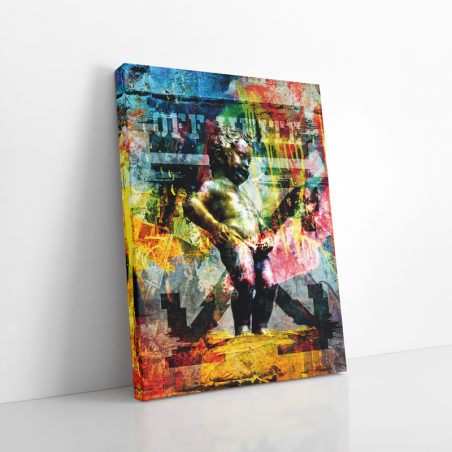Tableau Pop Art Manneken Pis Off white Tableau Pop Art Manneken Pis Off white