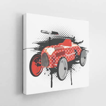 Tableau porteur voiture vintage Supreme l Livraison offerte