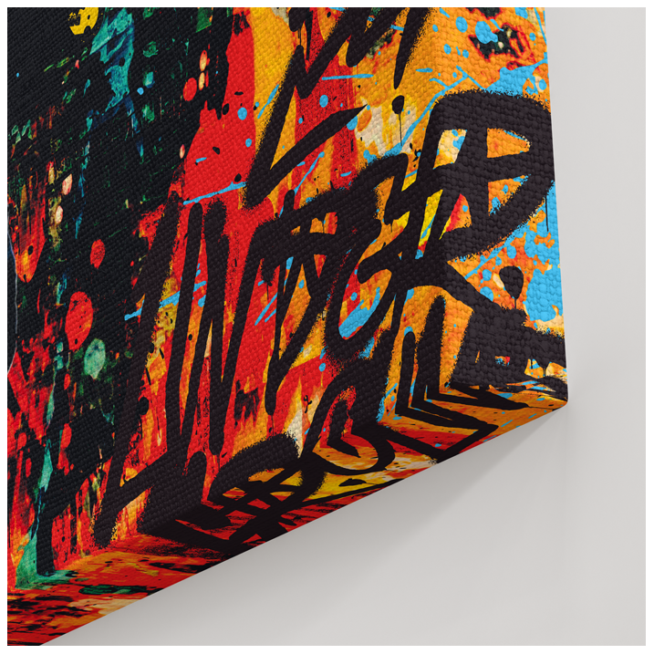 Tableau Pop Art Star Trek Parle à ma main