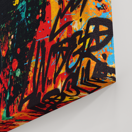 Tableau Pop Art Star Trek Parle à ma main