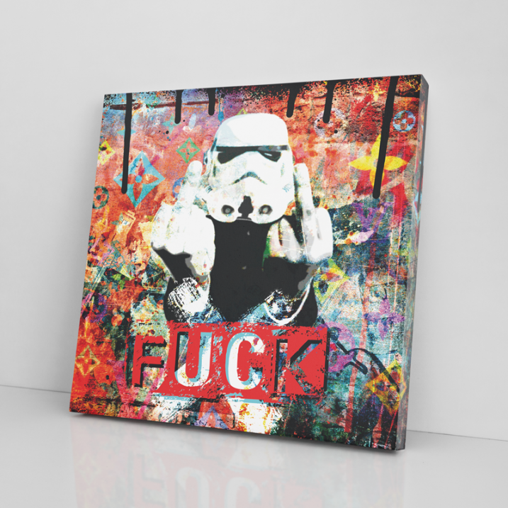 Tableau Pop Art Fuck Star Wars Tableau Pop Art Fuck Star Wars