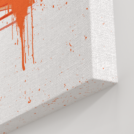 Tableau Pop Art Hermès flacon de parfum