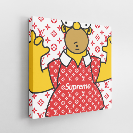 Tableau Pop Art Homer Simpson Supreme