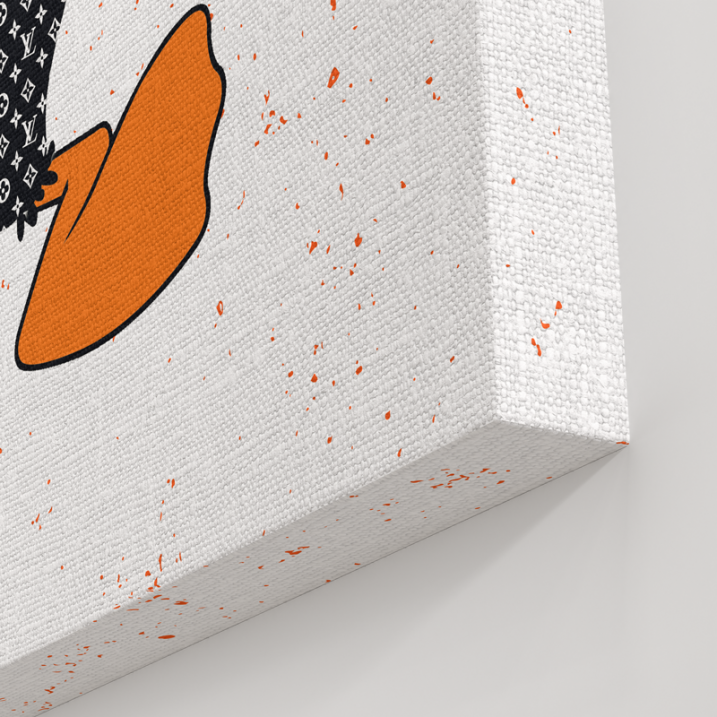 Tableau Pop Art Parfum Daffy Duck