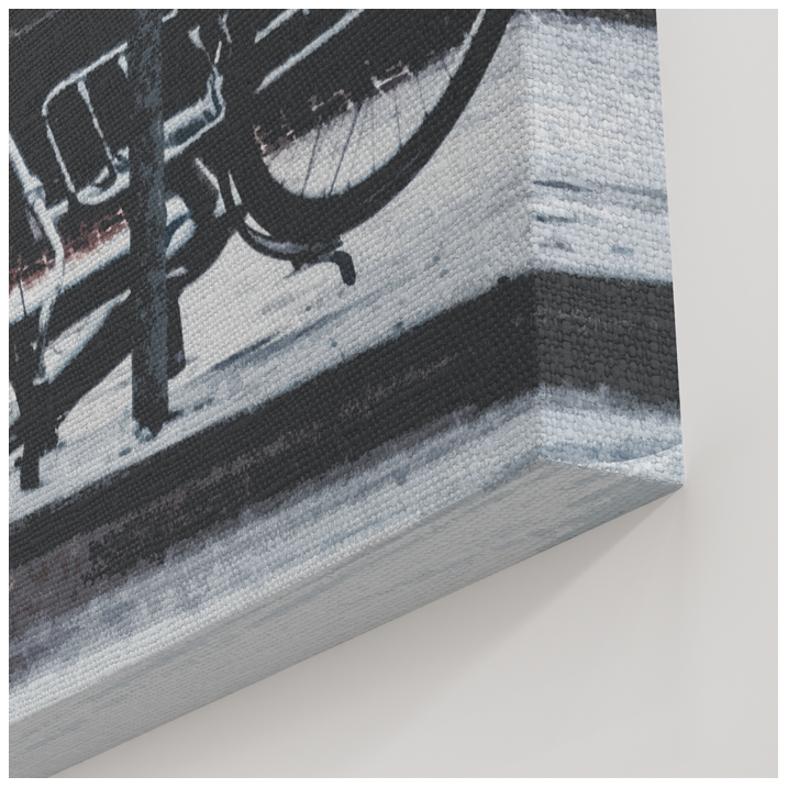 Tableau Boutique bleue