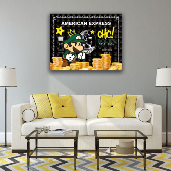 Tableau Mario American Express - Tableau PopArt 2