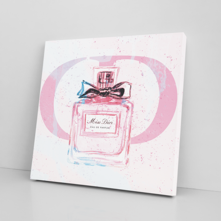 Tableau flacon de parfum Miss Dior