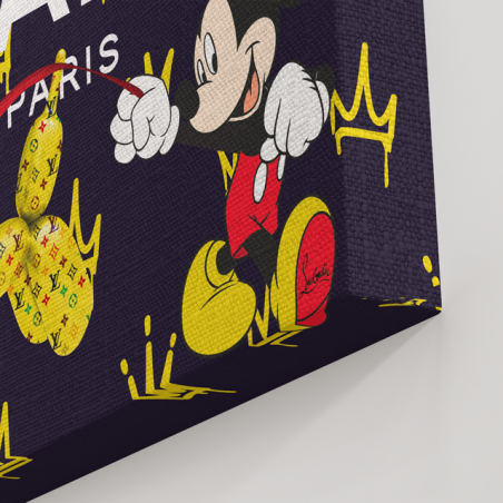 Tableau Mickey chien Tableau Mickey chien