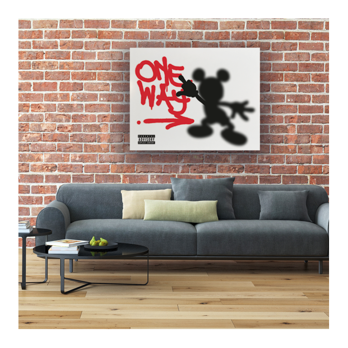 Tableau Mickey Graffiti - Tableau PopArt Tableau Mickey Graffiti - Tableau PopArt