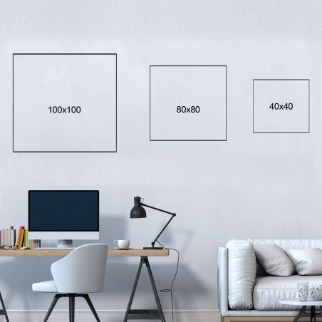 Tableau J'adore Dior et Off-White Tableau J'adore Dior et Off-White