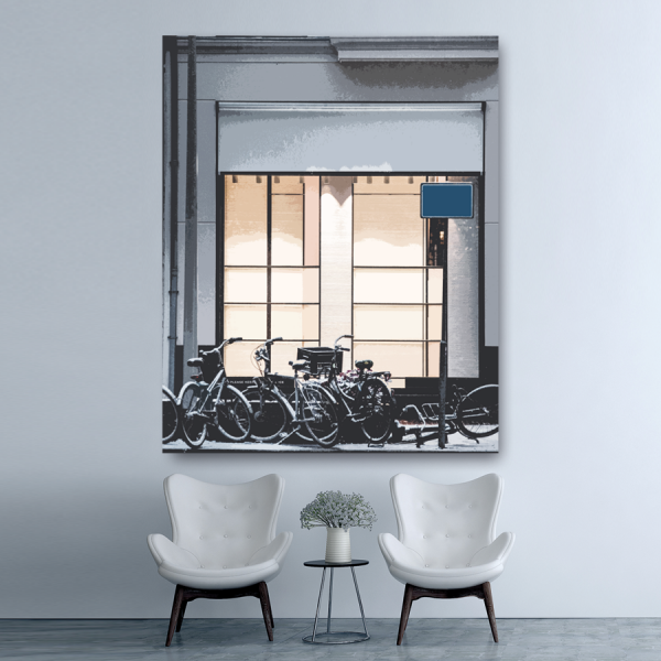 Tableau Boutique bleue 2