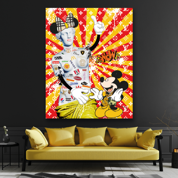 Tableau Mickey Marques Venus de Milo 2
