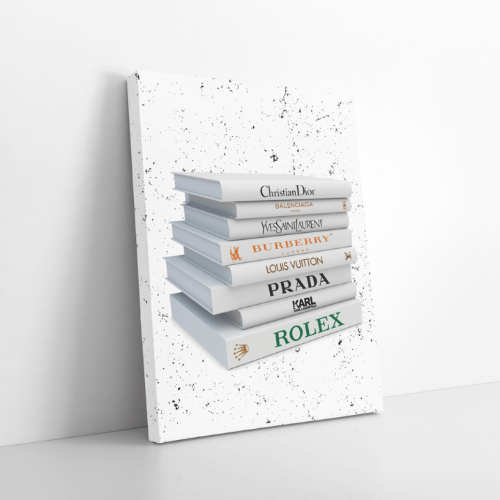 Tableau livre déco luxe