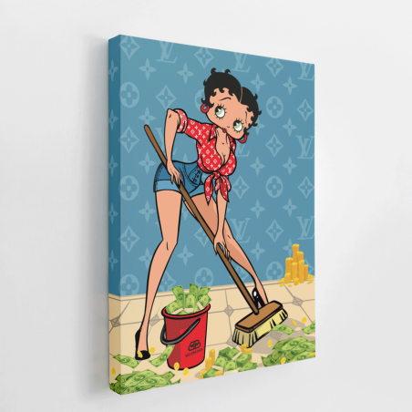 Tableau Betty Boop dollar