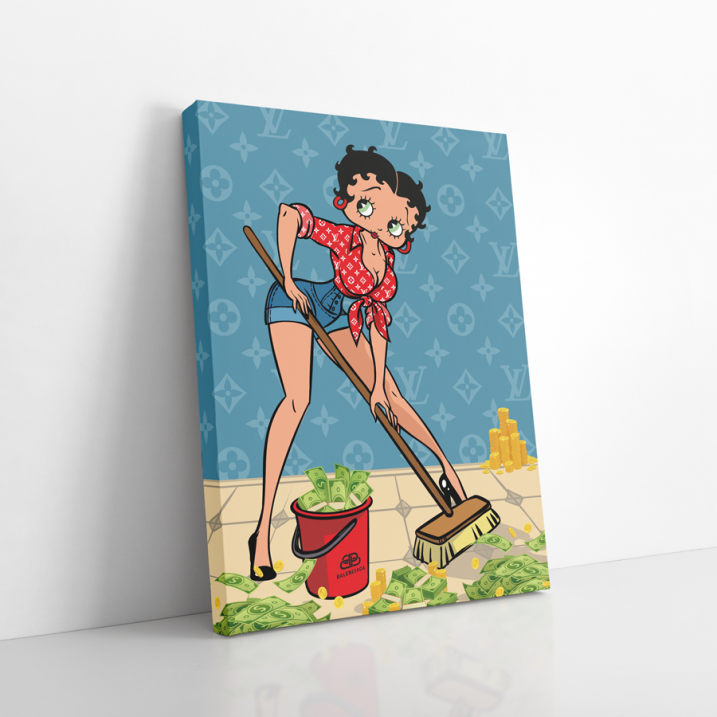 Tableau Betty Boop dollar