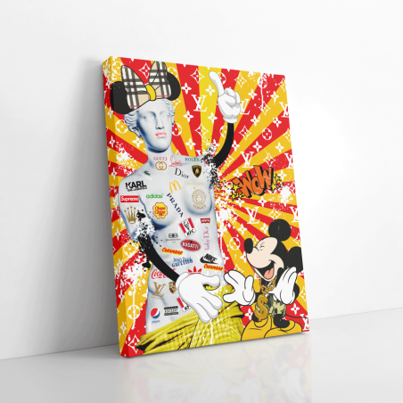 Tableau Mickey Marques Venus de Milo