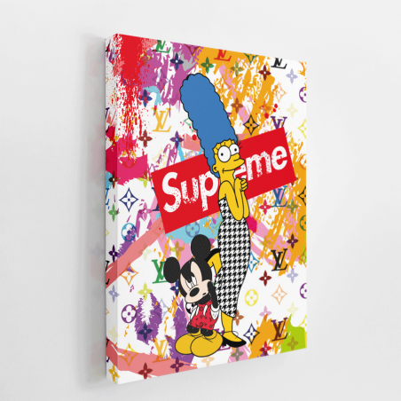 Tableau Supreme Marge Simpson Mickey Tableau Supreme Marge Simpson Mickey