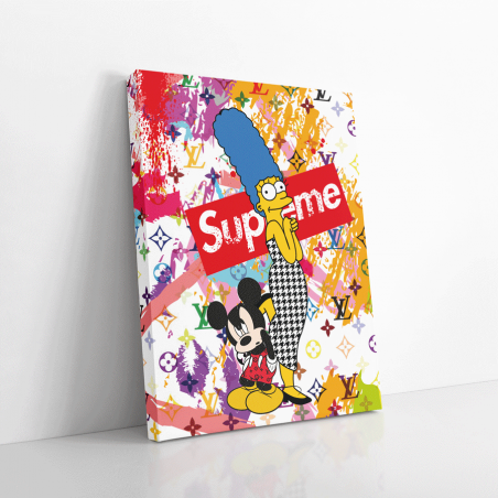Tableau Supreme Marge Simpson Mickey Tableau Supreme Marge Simpson Mickey