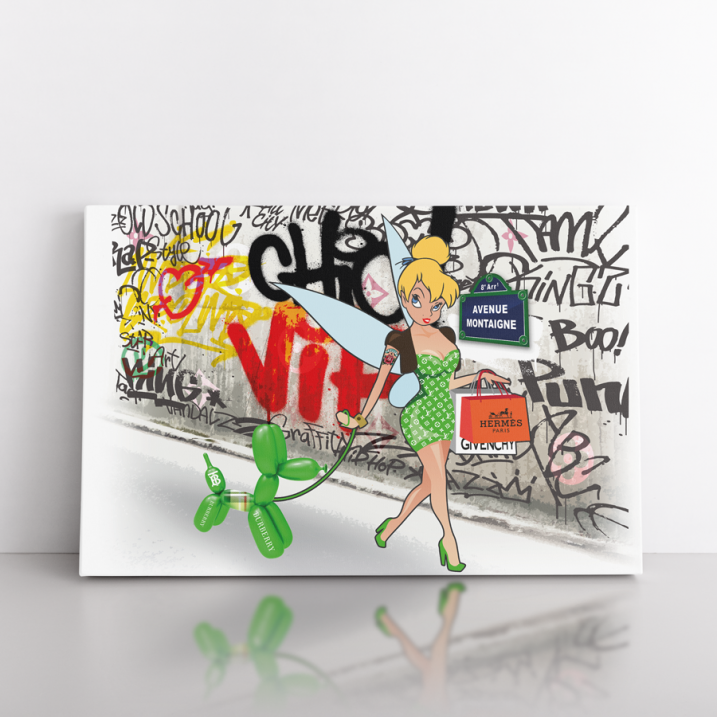 Tableau Fée Clochette Paris