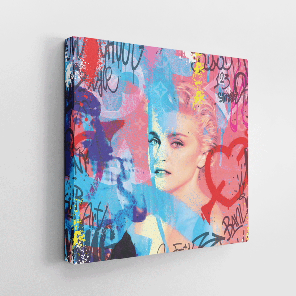 Tableau Madonna Graffiti