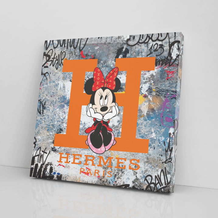 Tableau Minnie Hermès