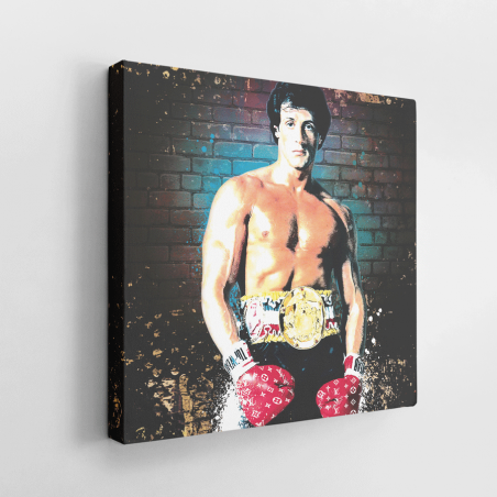 Tableau Boxe Stallone