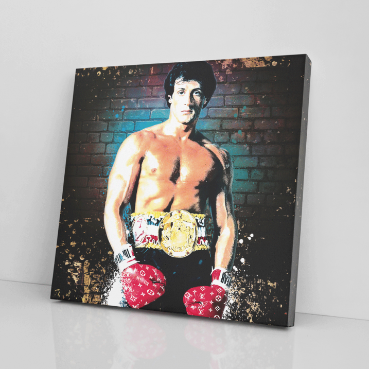 Tableau Boxe Stallone