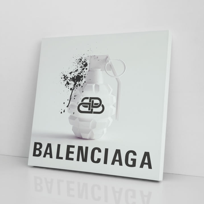 Tableau Balenciaga grenade
