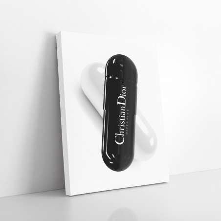 Tableau Capsule Dior noir et blanc - Tableau PopArt