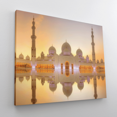 Tableau Mosquée blanche Abu Dhabi Tableau Mosquée blanche Abu Dhabi