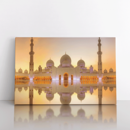 Tableau Mosquée blanche Abu Dhabi Tableau Mosquée blanche Abu Dhabi