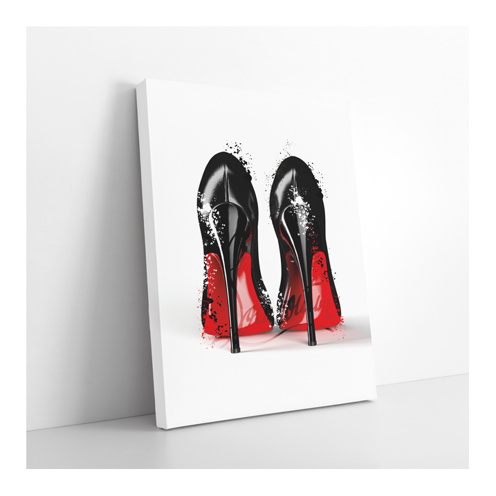 Tableau Chaussures Louboutin - Tableau PopArt