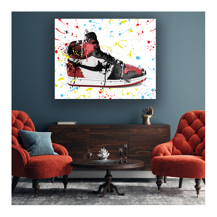 Tableau Pop Art Nike Air Jordan