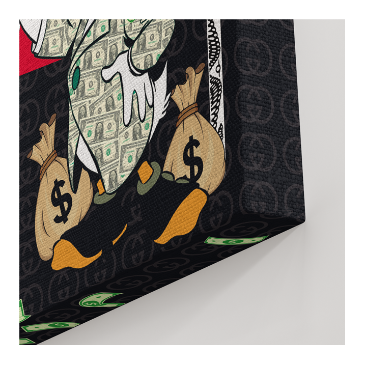 Tableau Amex Gucci Picsou Dollar - Tableau PopArt Tableau Amex Gucci Picsou Dollar - Tableau PopArt