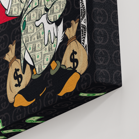 Tableau Amex Gucci Picsou Dollar - Tableau PopArt Tableau Amex Gucci Picsou Dollar - Tableau PopArt