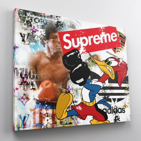 Tableau Boxe Supreme - Tableau PopArt