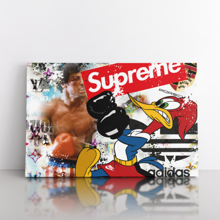 Tableau Boxe Supreme - Tableau PopArt