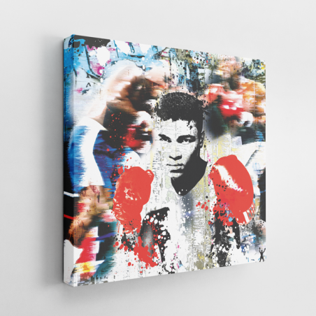 Tableau Boxe Mohamed Ali - Tableau PopArt