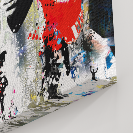 Tableau Boxe Mohamed Ali - Tableau PopArt