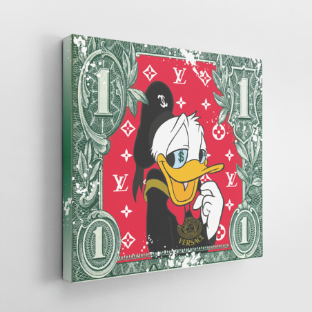 Tableau Donald Dollar Luxe - Tableau PopArt
