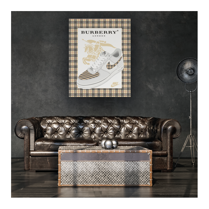 Tableau Burberry Nike - Tableau PopArt