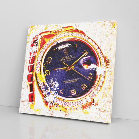 Tableau Rolex Pop Art - Tableau PopArt
