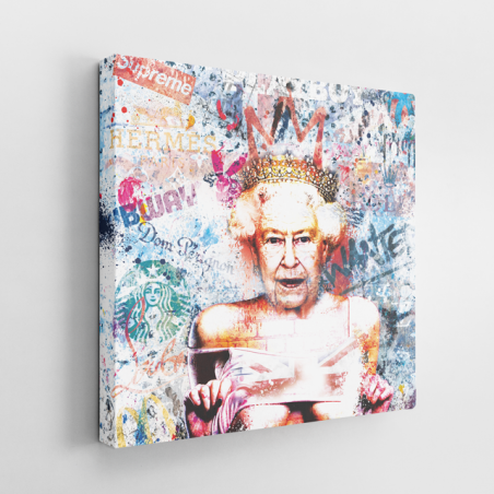 Tableau Queen Elisabeth Supreme - Tableau PopArt