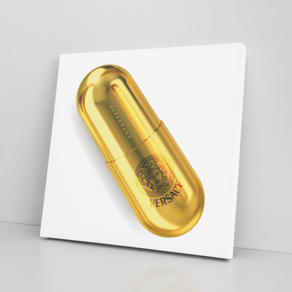 Tableau capsule or Versace - Tableau PopArt 2