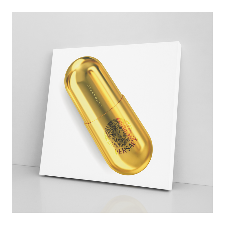 Tableau capsule or Versace - Tableau PopArt